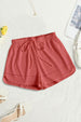 Emerald Rib-Knit Shorts