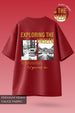 Exploring The Unseen Oversized Premium T-Shirt