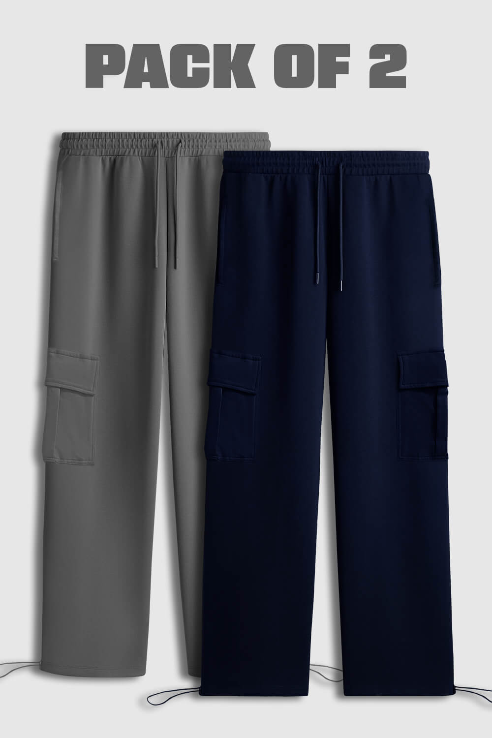 2-Pack Oversized Cargo Joggers