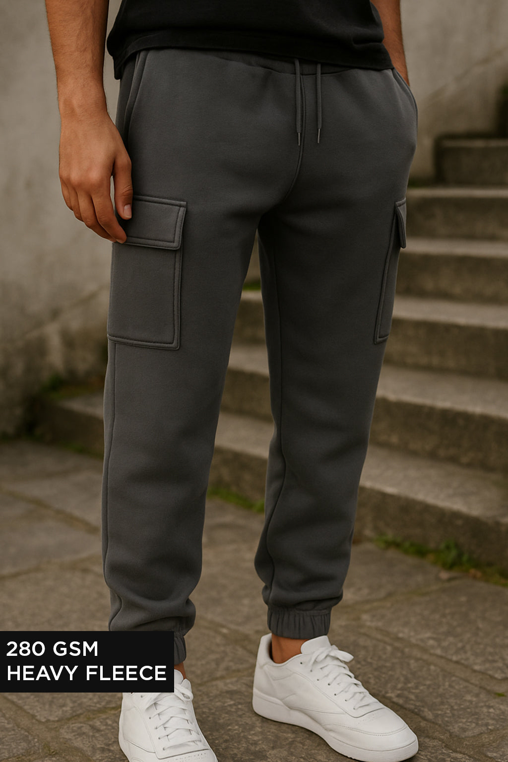 Heavy Duty Cargo Jogger Premium Fabrics All-Day Comfy Free
