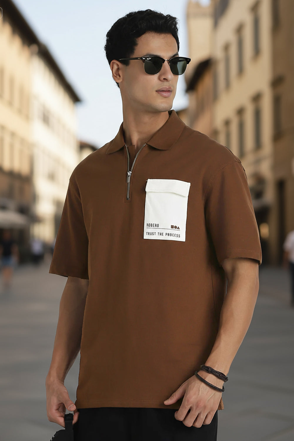 Elevated Contrast Polo