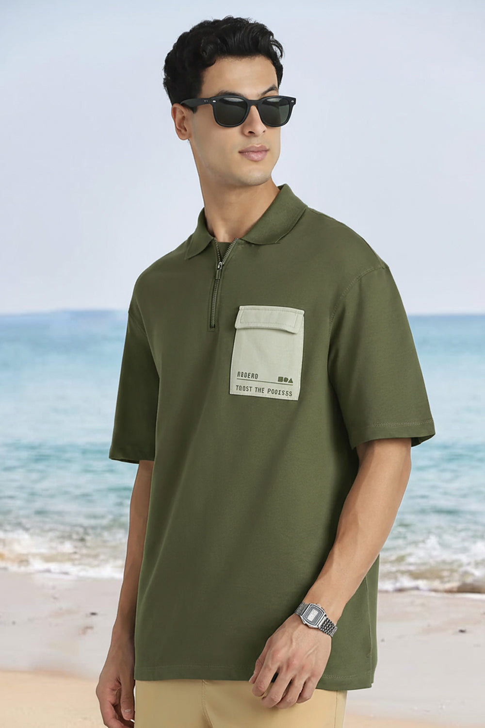 Elevated Contrast Polo