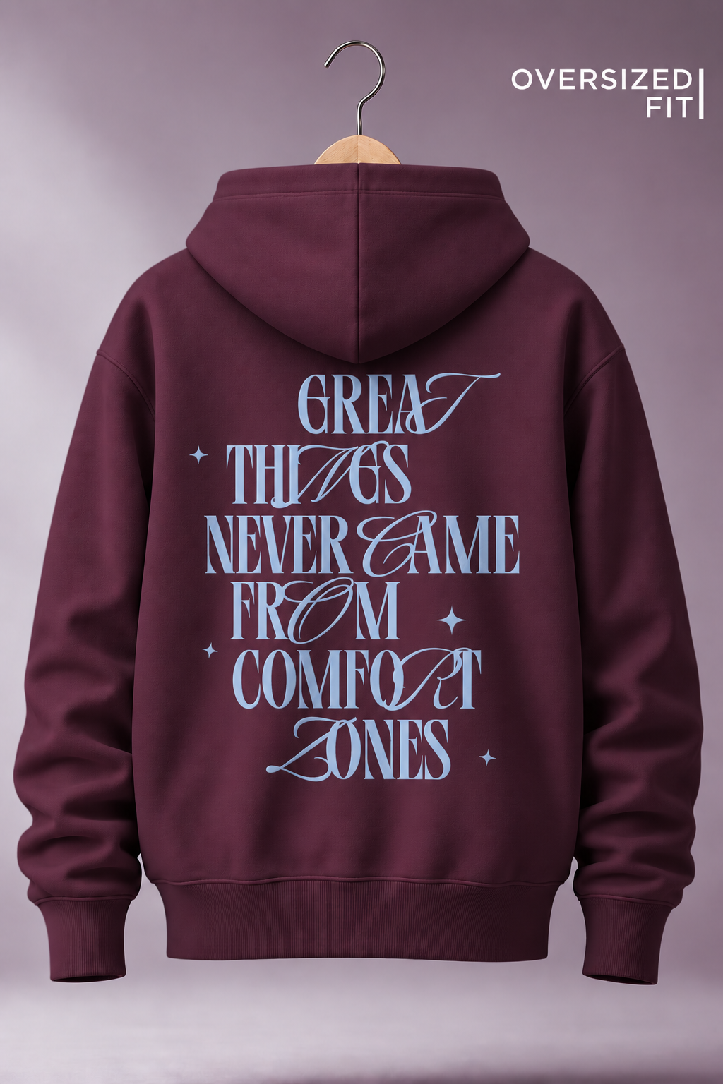 Embrace The Unknown Oversized Hoodie