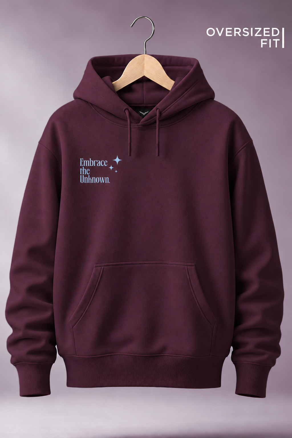 Embrace The Unknown Oversized Hoodie