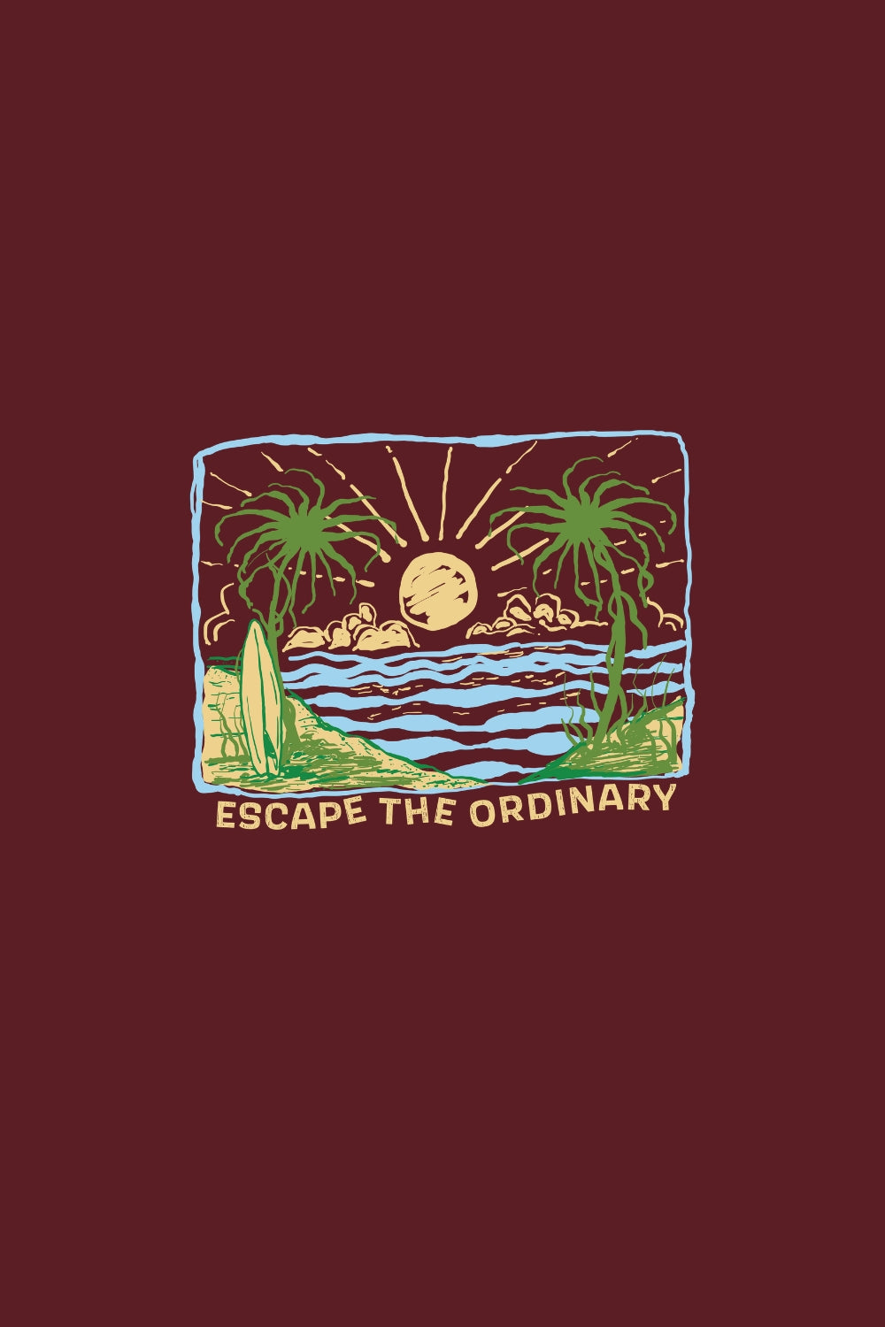 Escape The Ordinary Women Classic Fit Tee