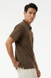 Zip Collar Polo T-Shirt
