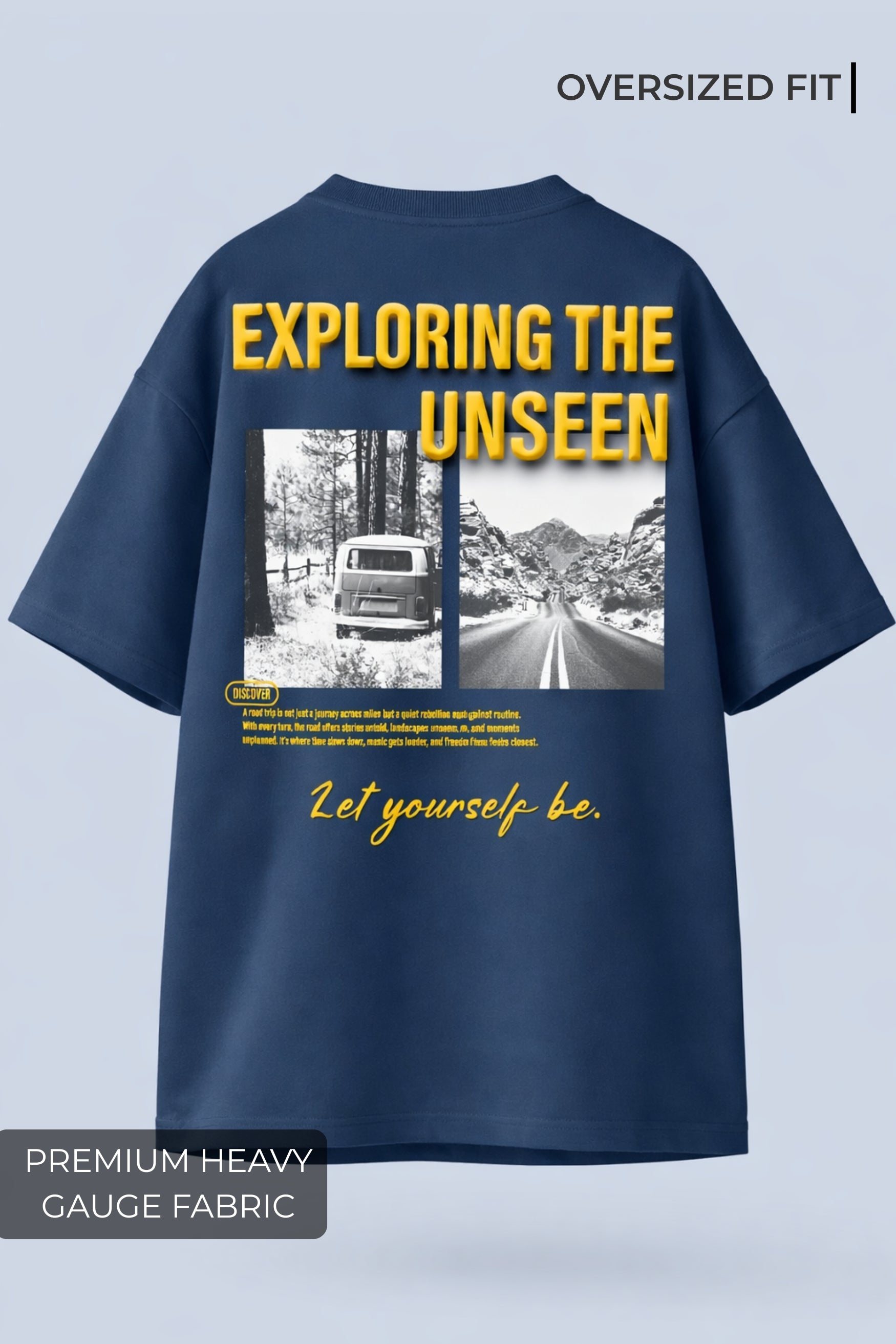 Exploring The Unseen Oversized T-Shirt