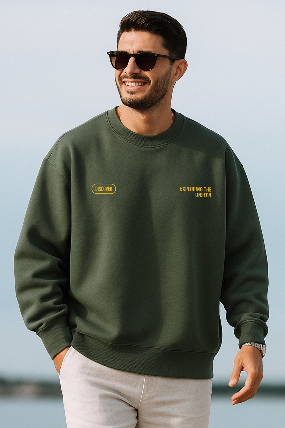 Exploring the unseen Oversized Sweatshirt