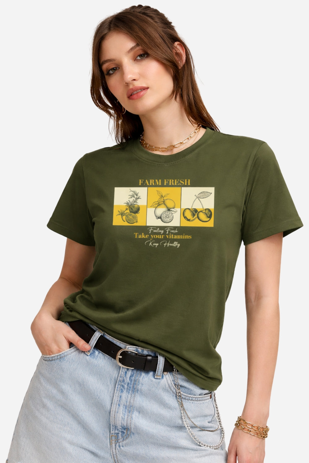 Farm Fresh Women Classic Fit Tee