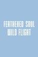 Feathered soul wild flight Oversized Hoodie