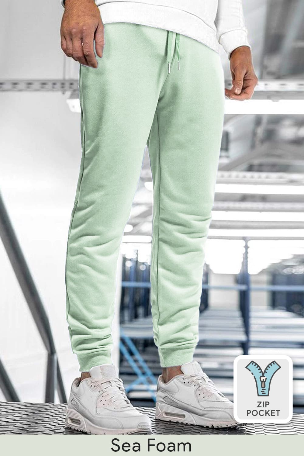 Zip-Pocket Joggers Men