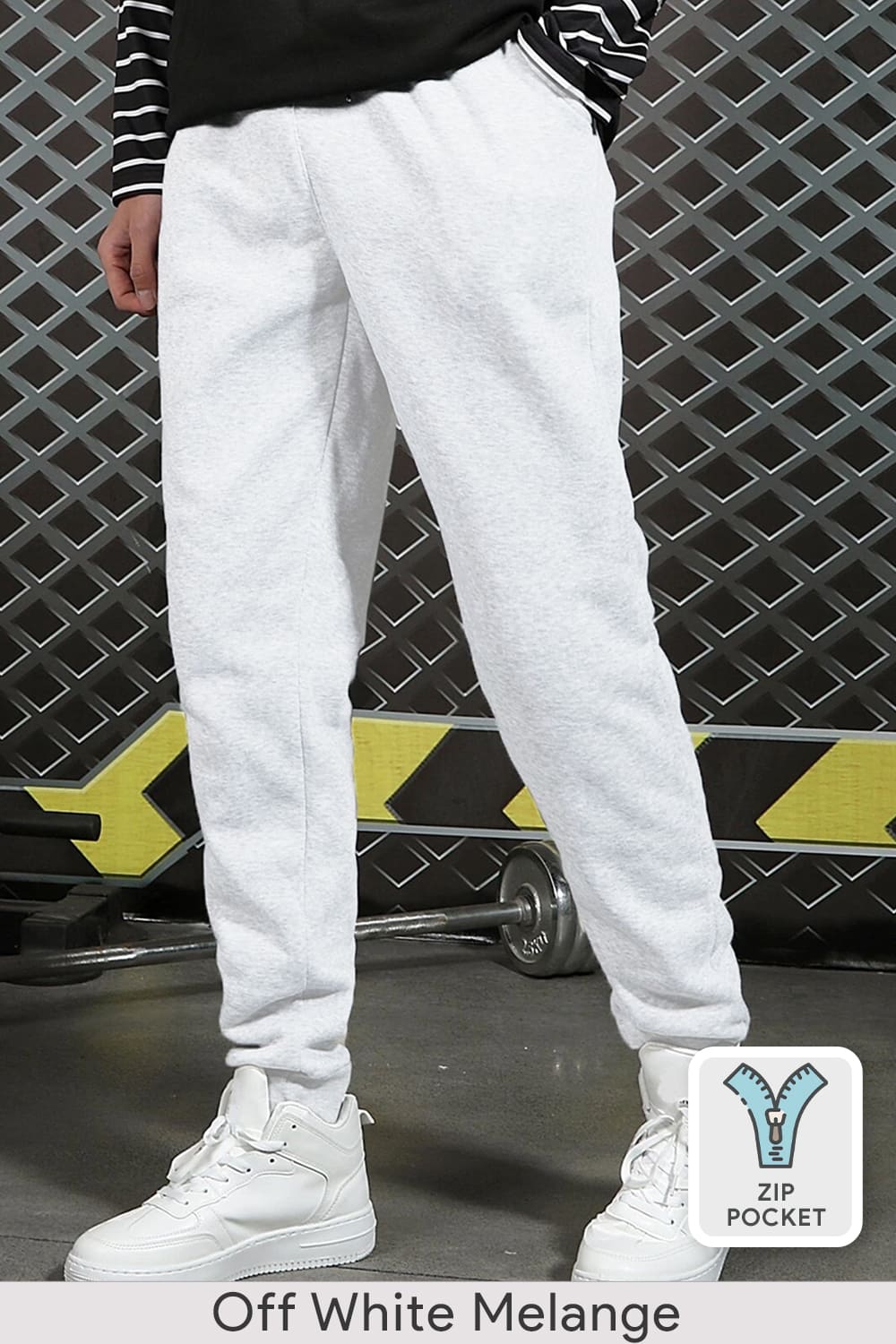 Zip-Pocket Joggers Men