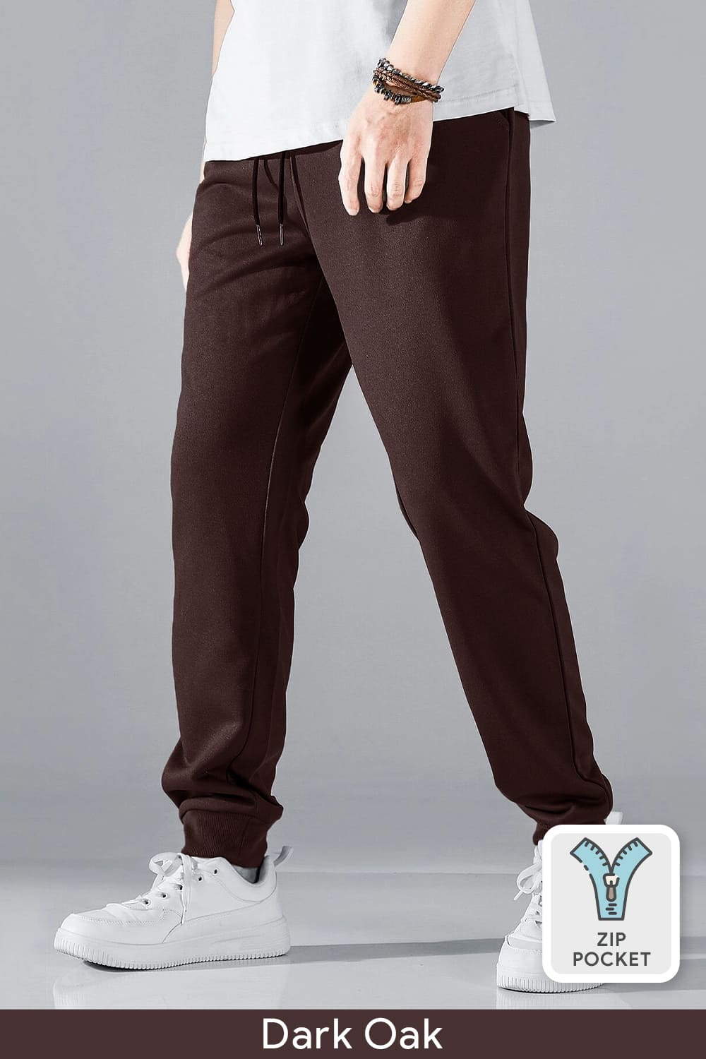 Zip-Pocket Joggers Men