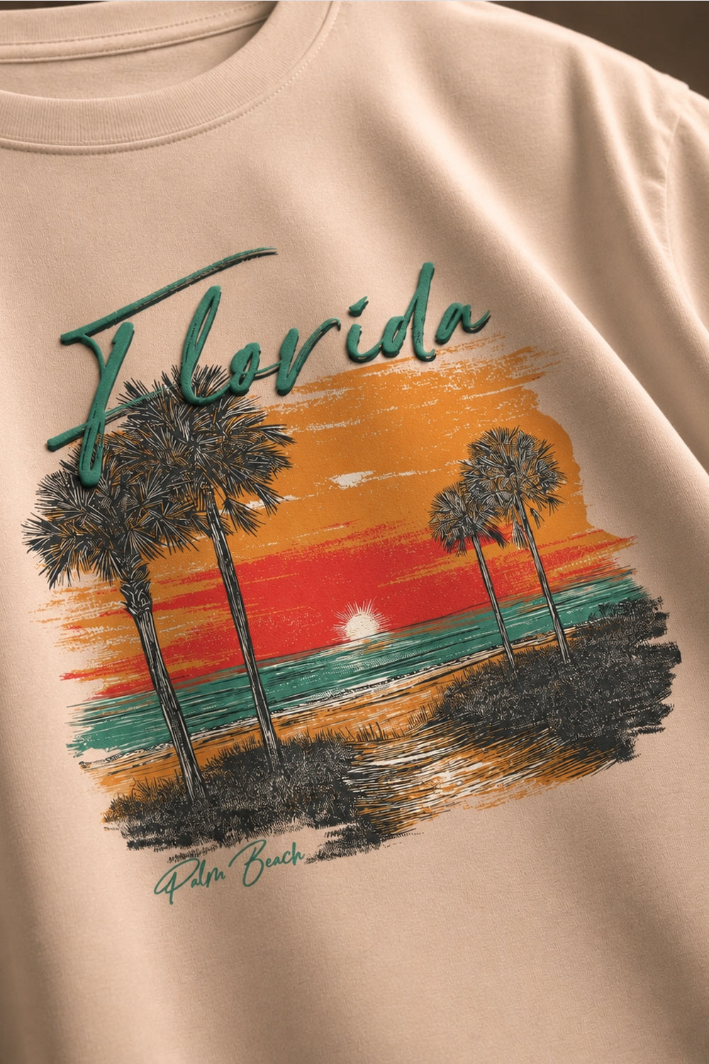 Florida-Palm Beach Premium T-Shirt