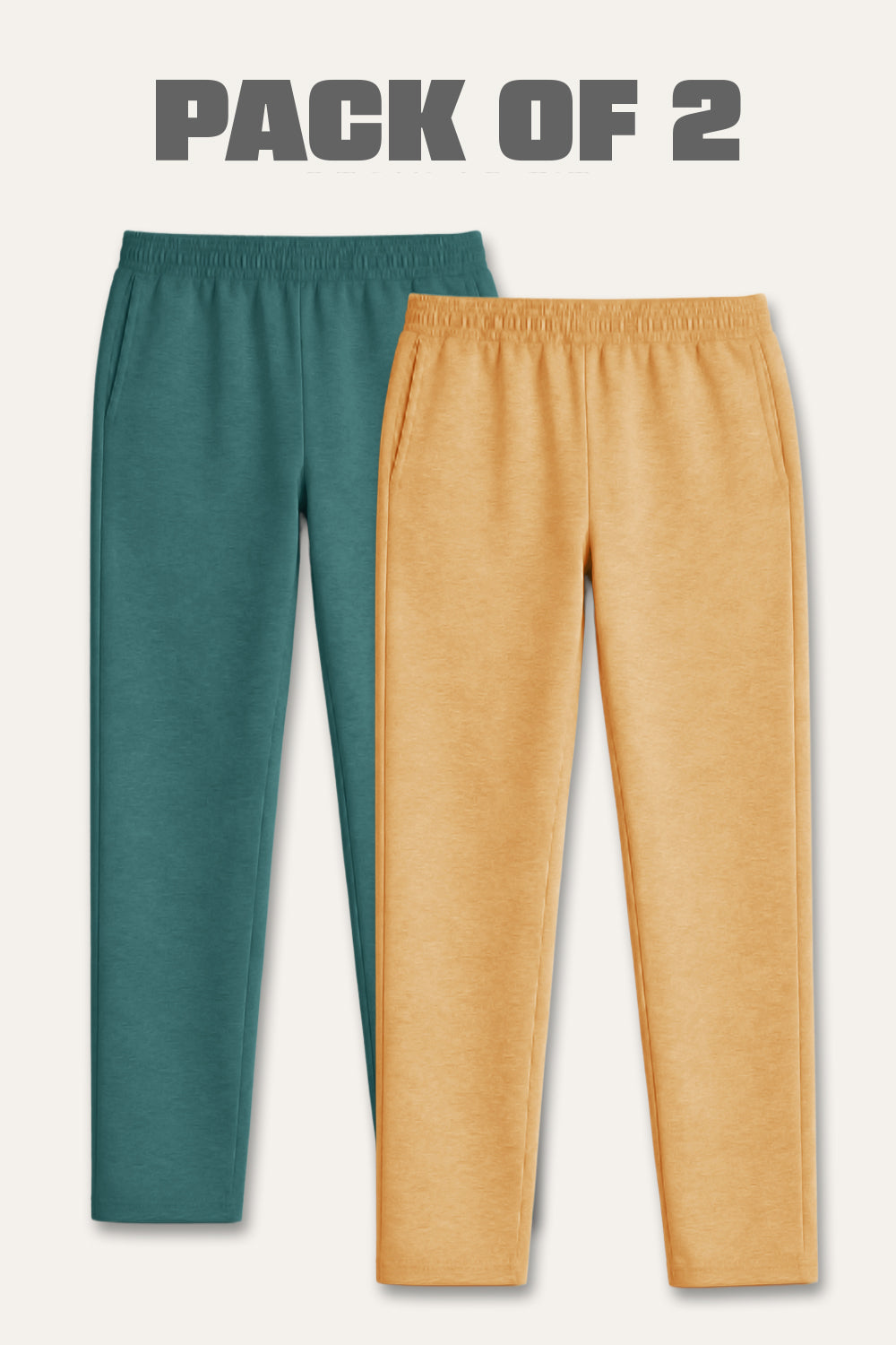 2 Pack -Straight Leg Women's Joggers