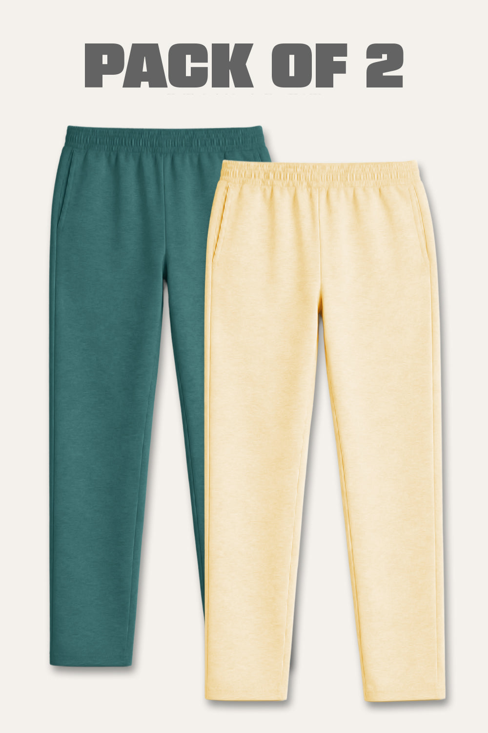 2 Pack -Straight Leg Women's Joggers