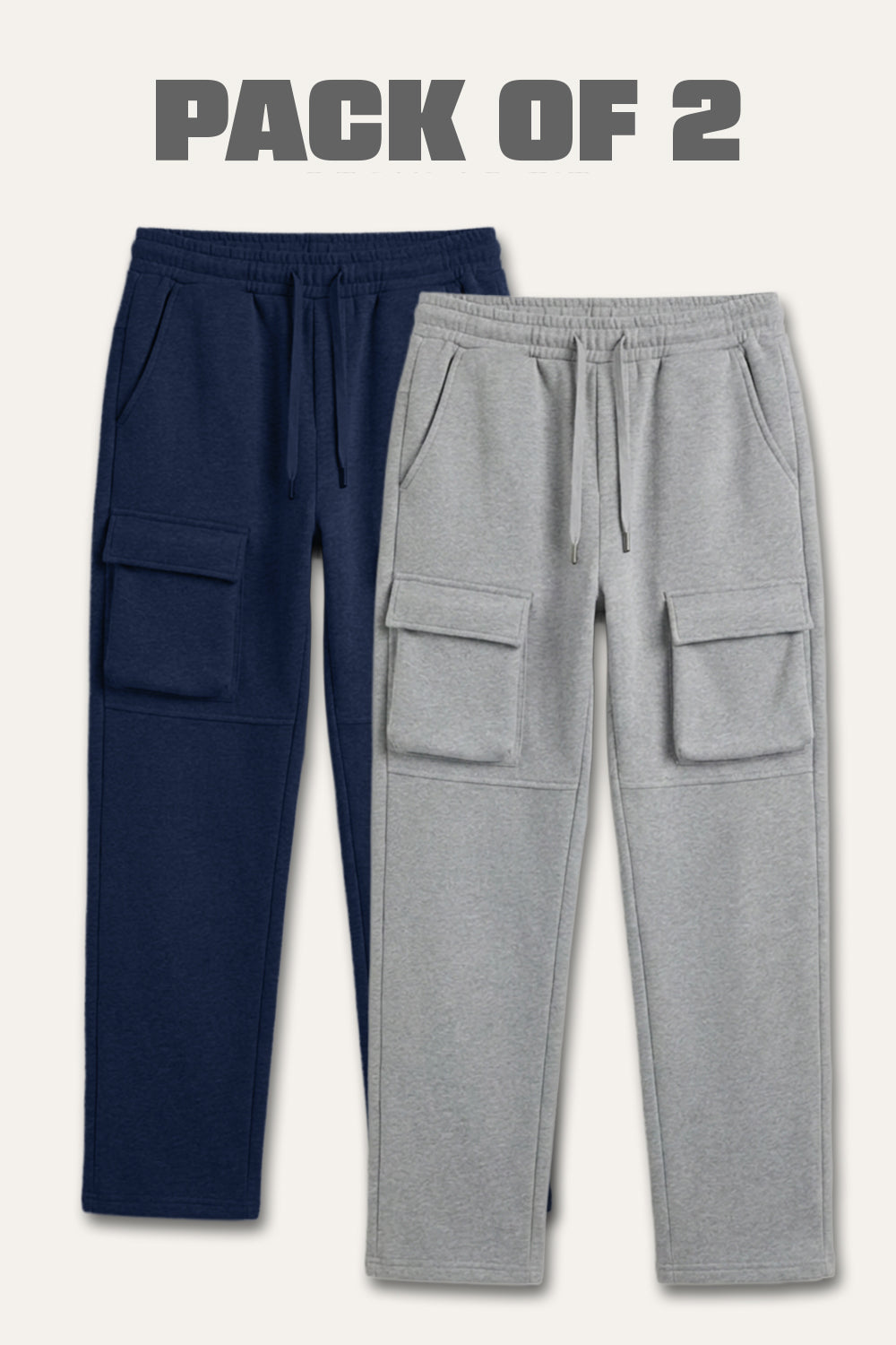 2-Pack Front Pocket Joggers