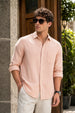 Airy Stripe Linen Cotton Blend Shirt