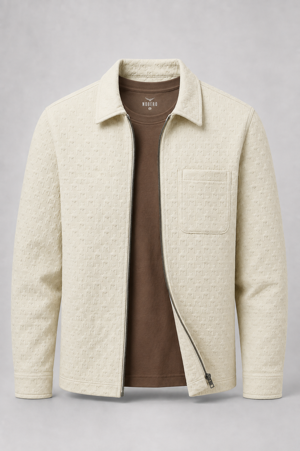 Quilted Houndstooth Shacket