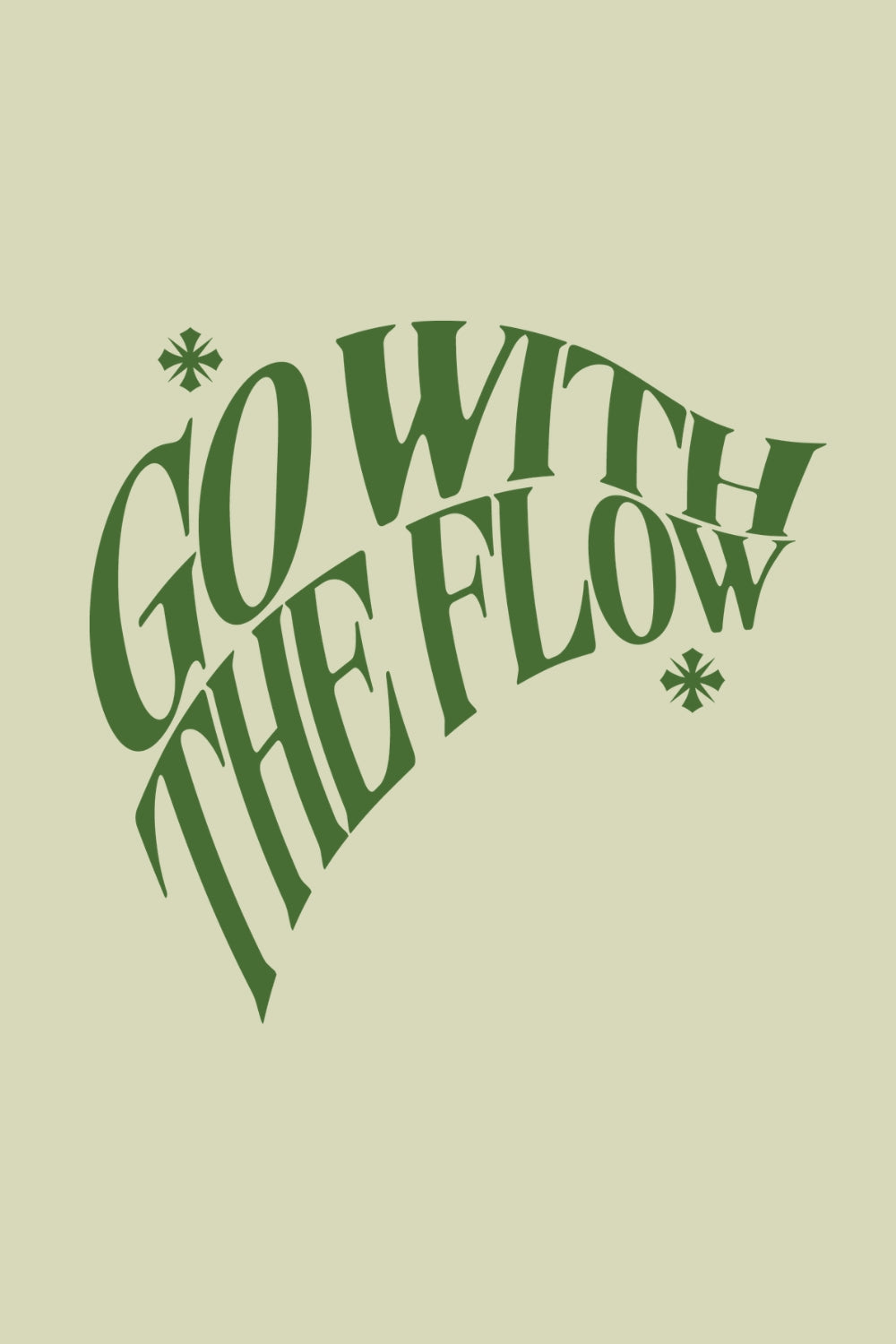 Go With The Flow Oversized T-Shirt
