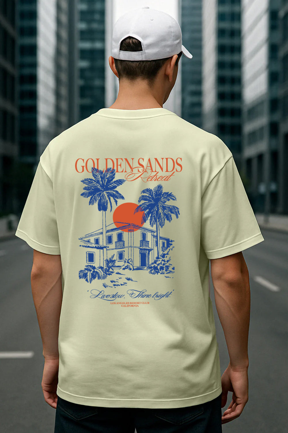 Golden Sands Oversized T-Shirt