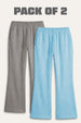 2 Pack -Women’s Flared Terry Pants