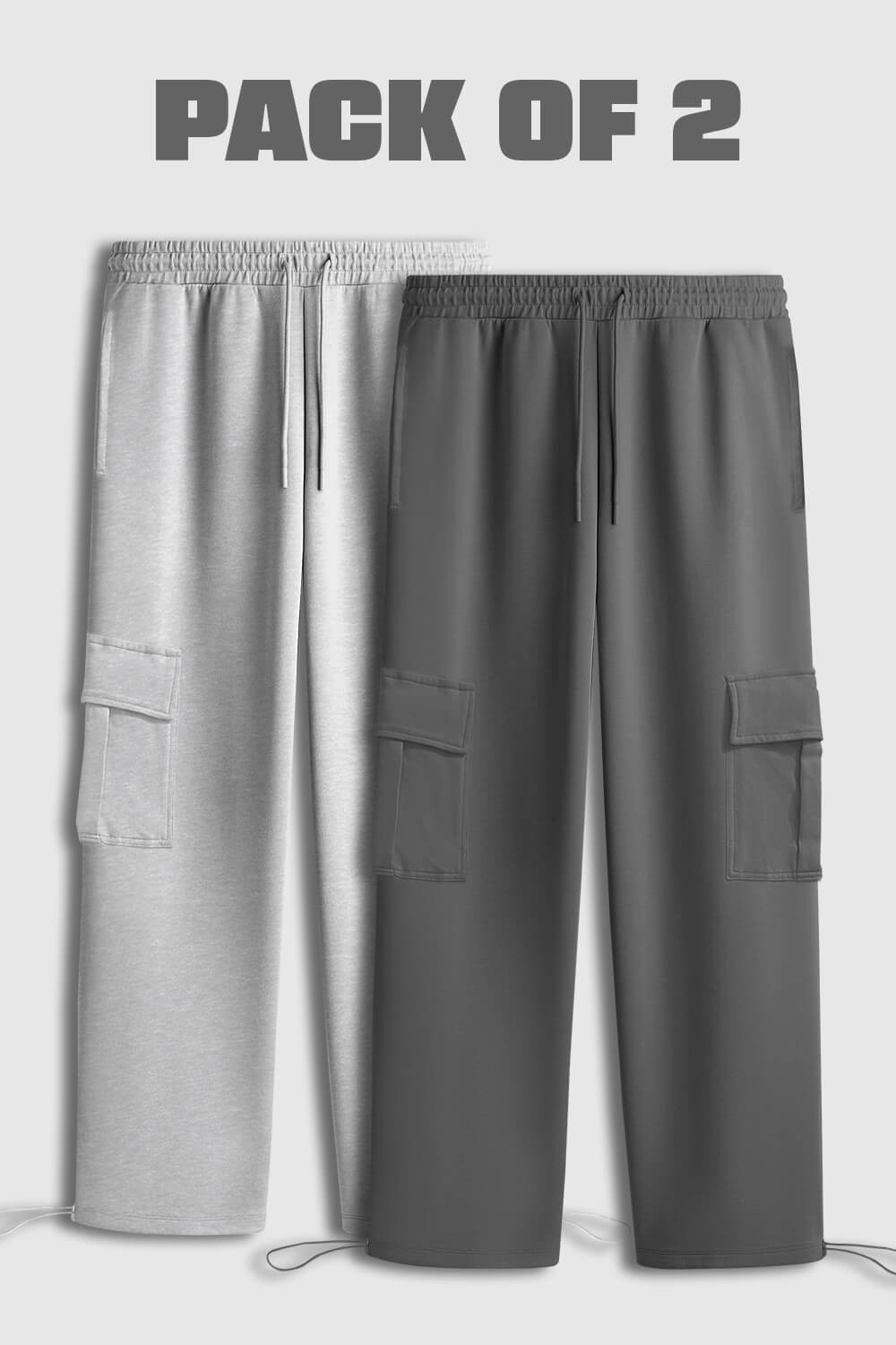 2-Pack Oversized Cargo Joggers