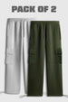 2-Pack Oversized Cargo Joggers