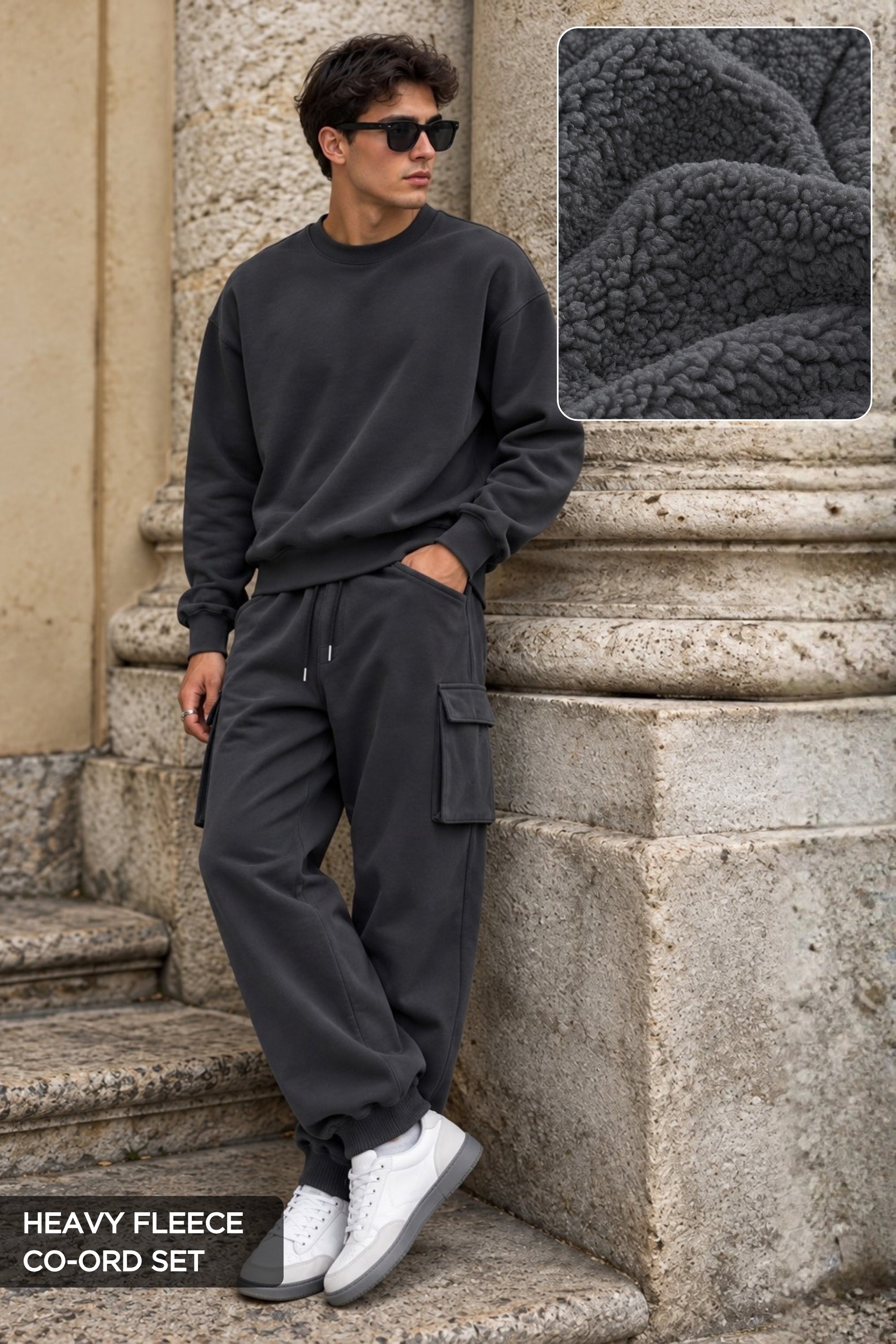 Heavy Duty Oversized Sweatshirt Co-ord