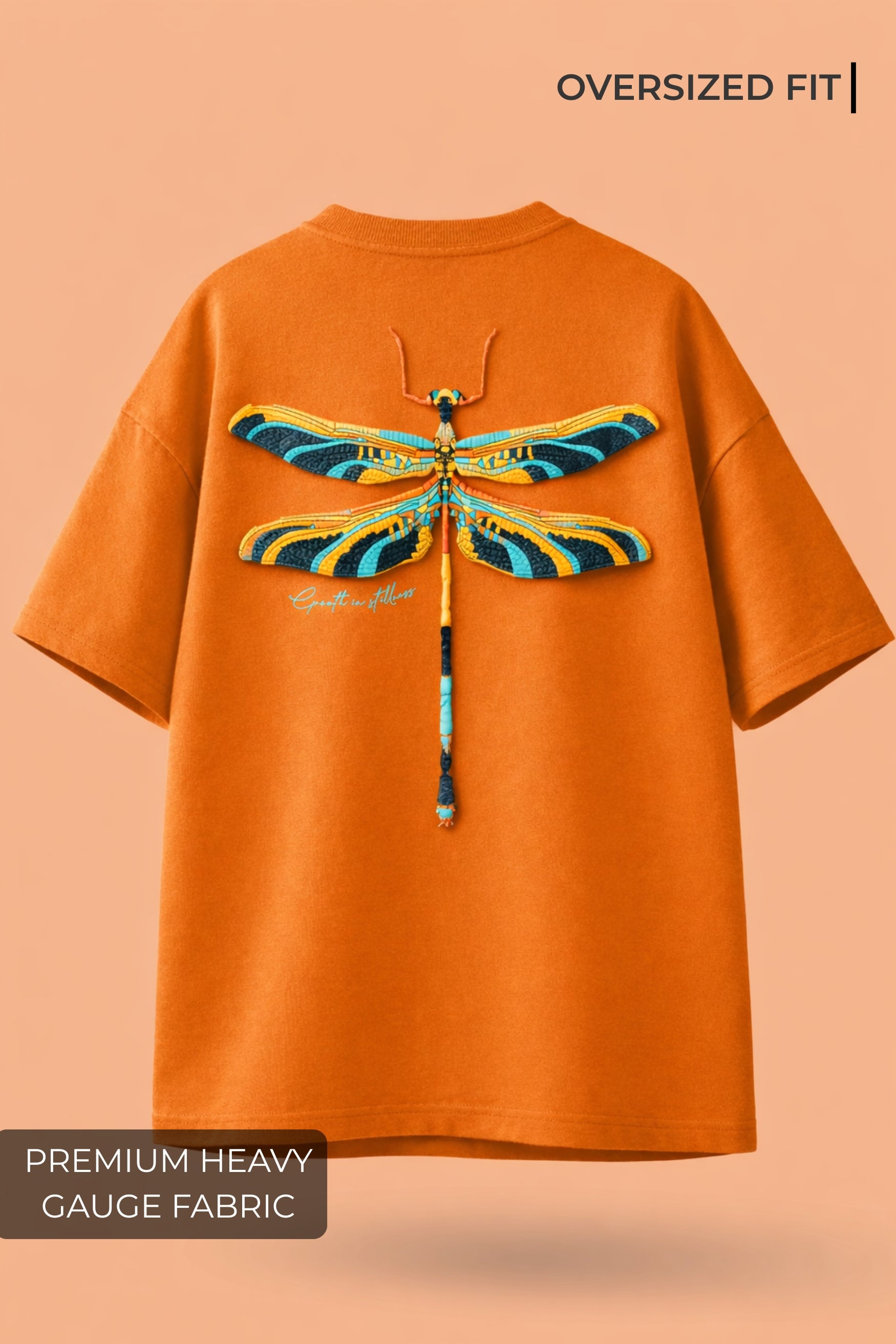 Growth in Stilness Oversized T-Shirt