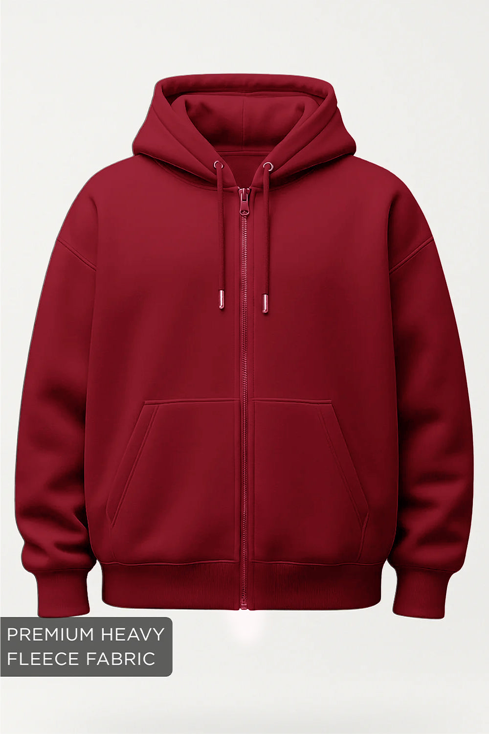 Premium Heavy-Fleece Zipper Hoodie