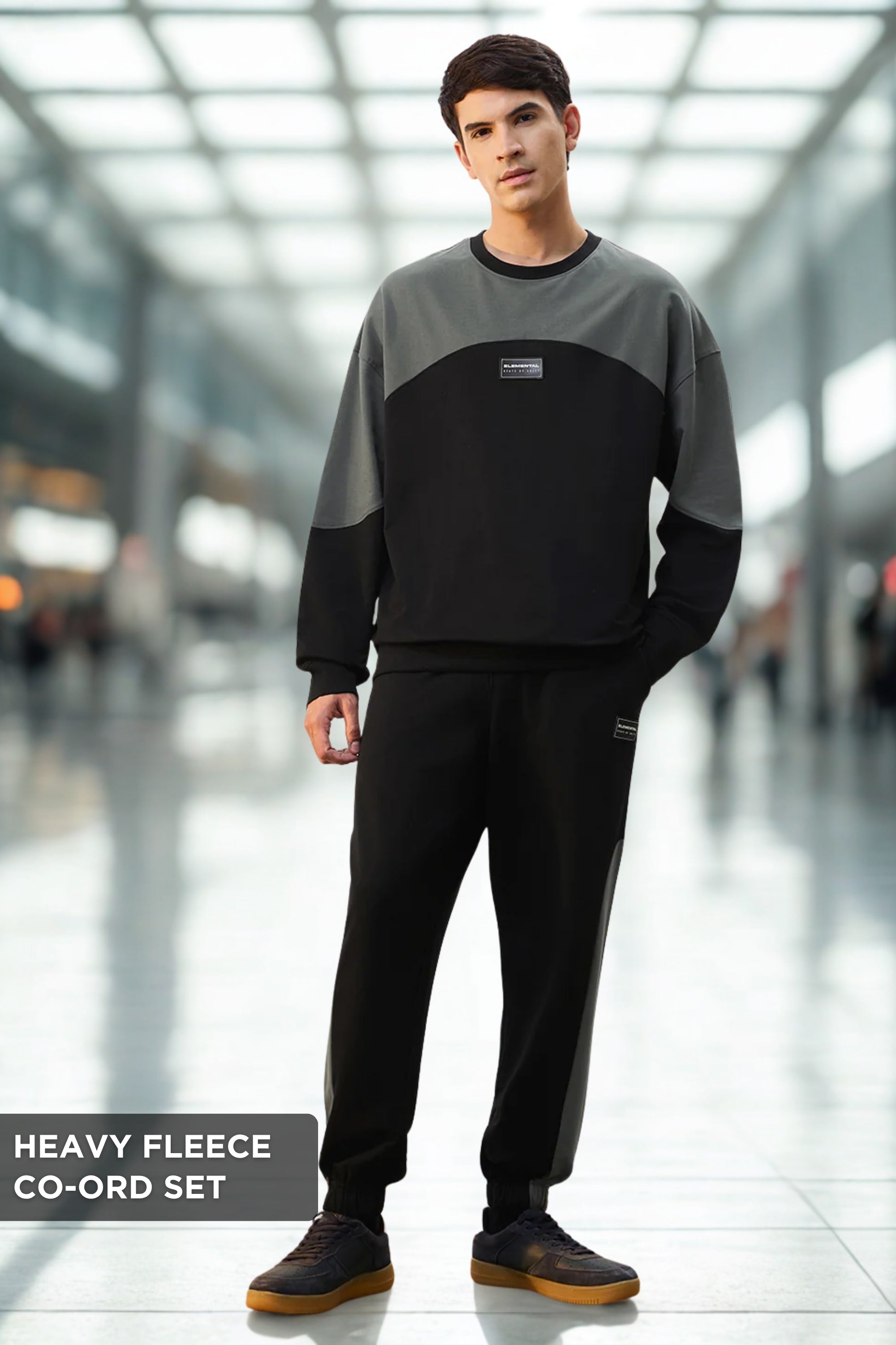 Heavy Fleece Elemental Oversized Co-ord Set