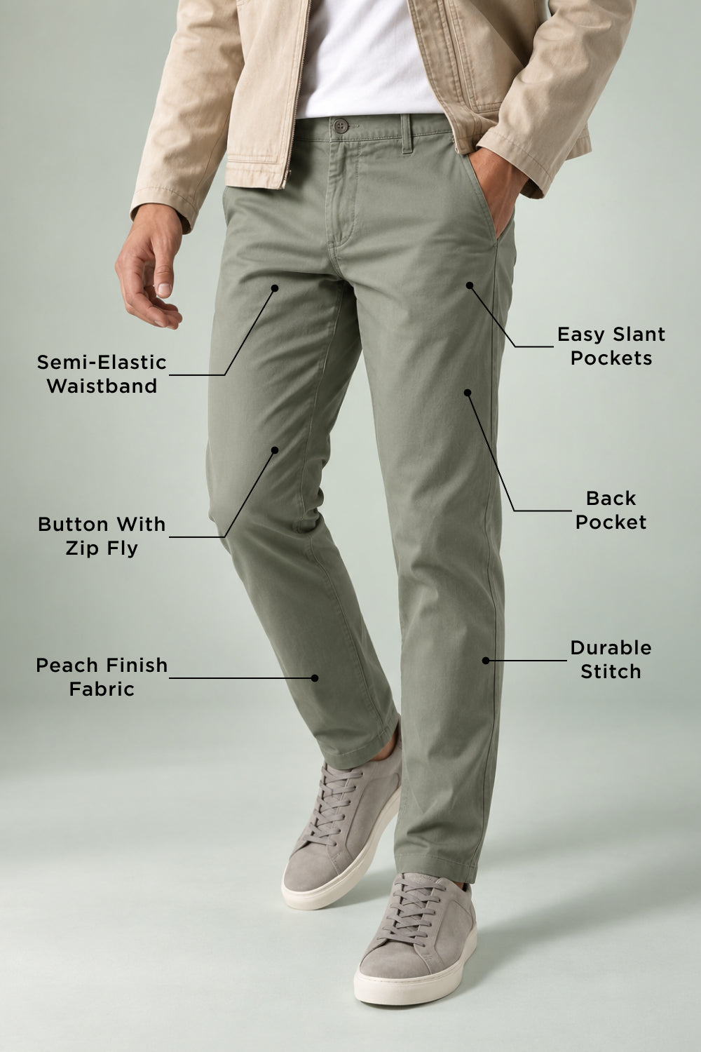 Classic Stretch Chinos