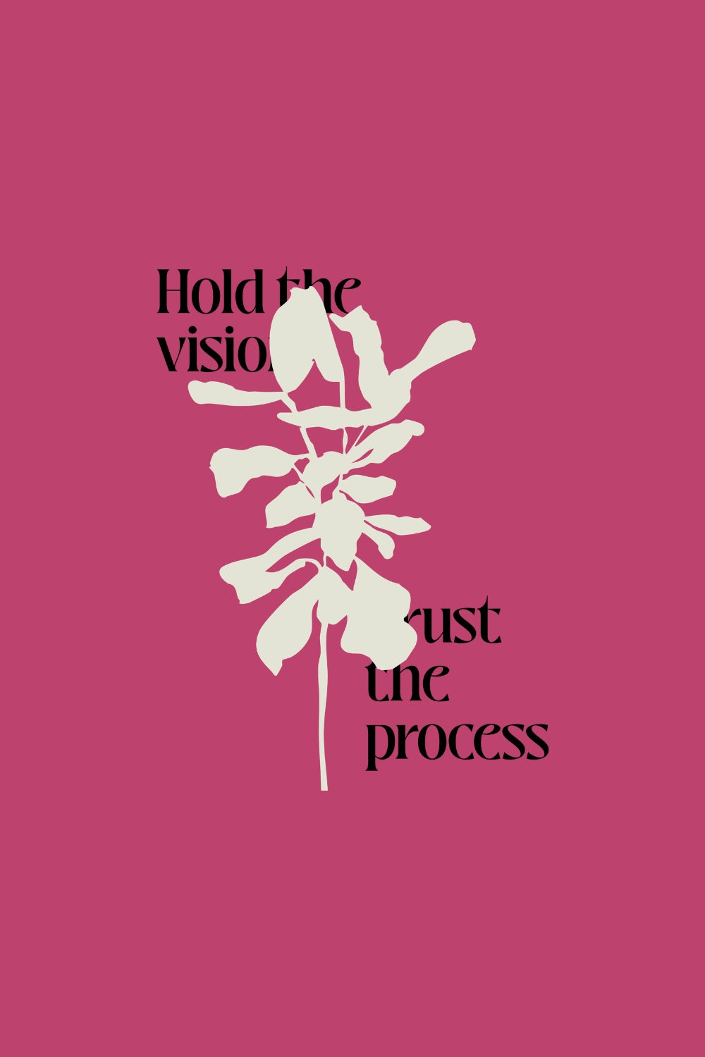 Hold The Vision Women Classic Fit Tee