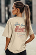 Boyfriend Home of Happiness Oversized T-Shirt
