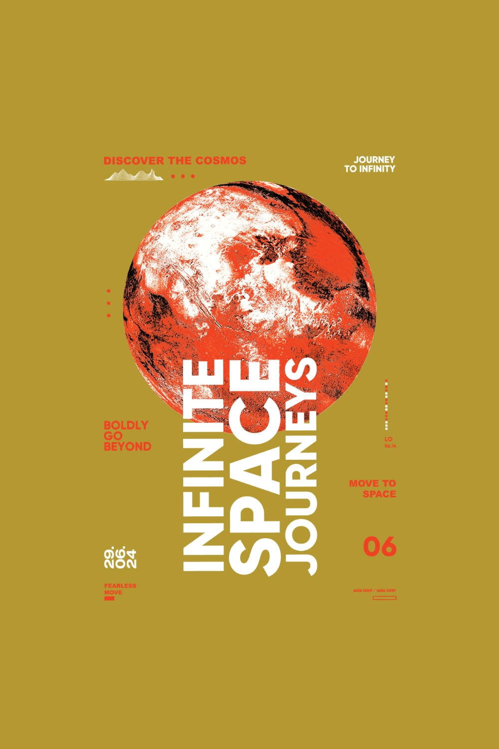 Infinite Space Journeys Oversized T-Shirt