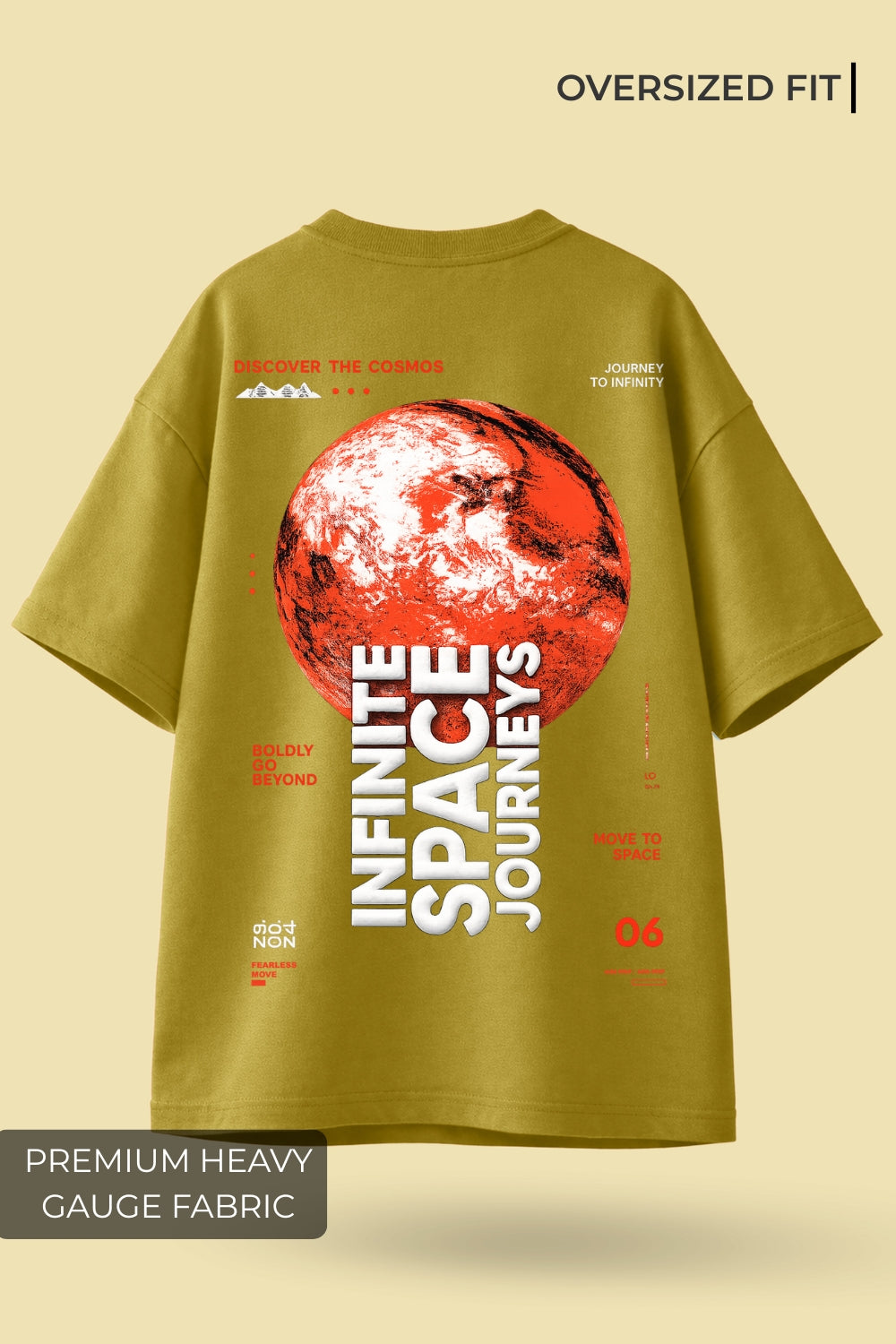 Infinite Space Journeys Oversized T-Shirt