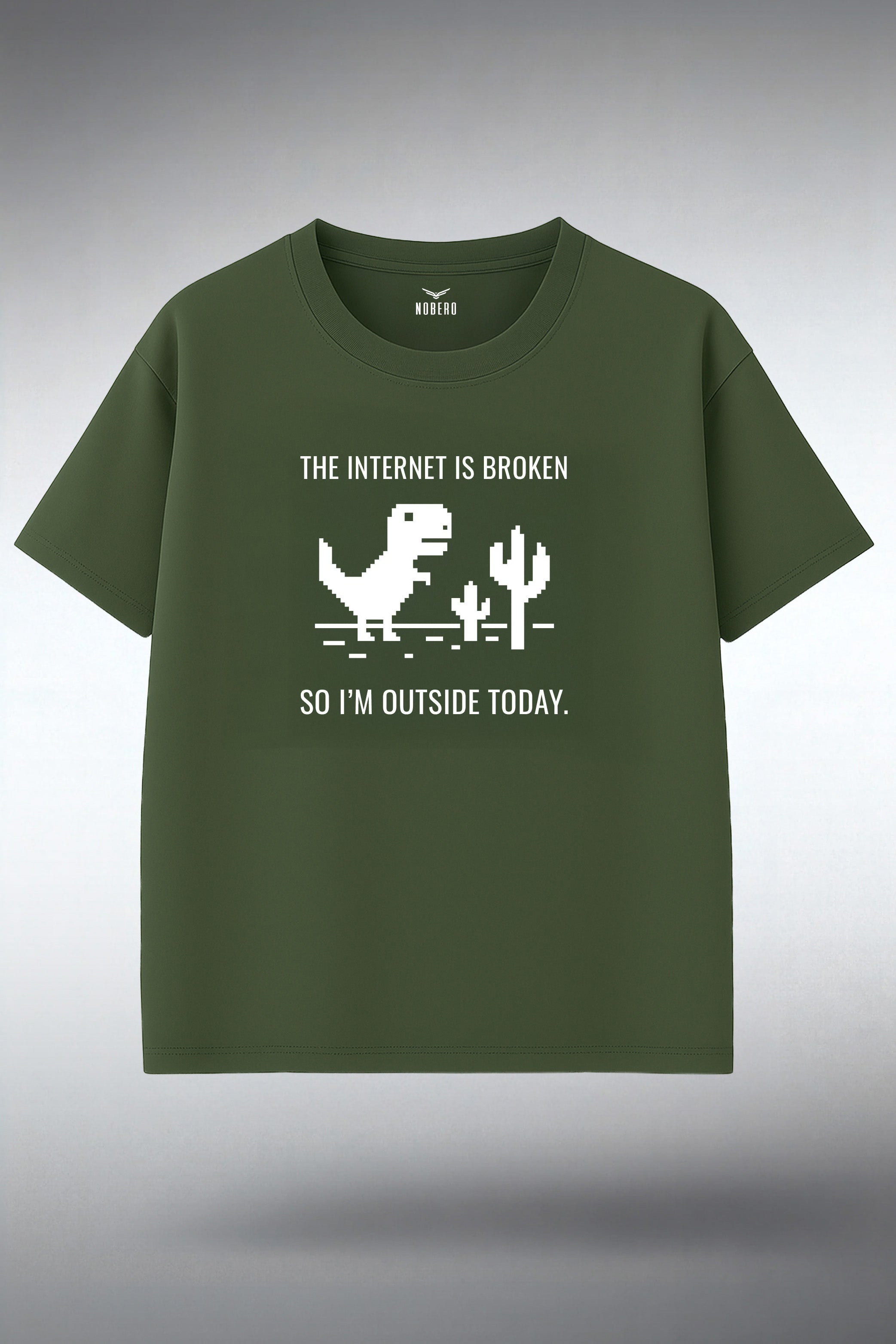 Internet is Broken Oversized T-Shirt