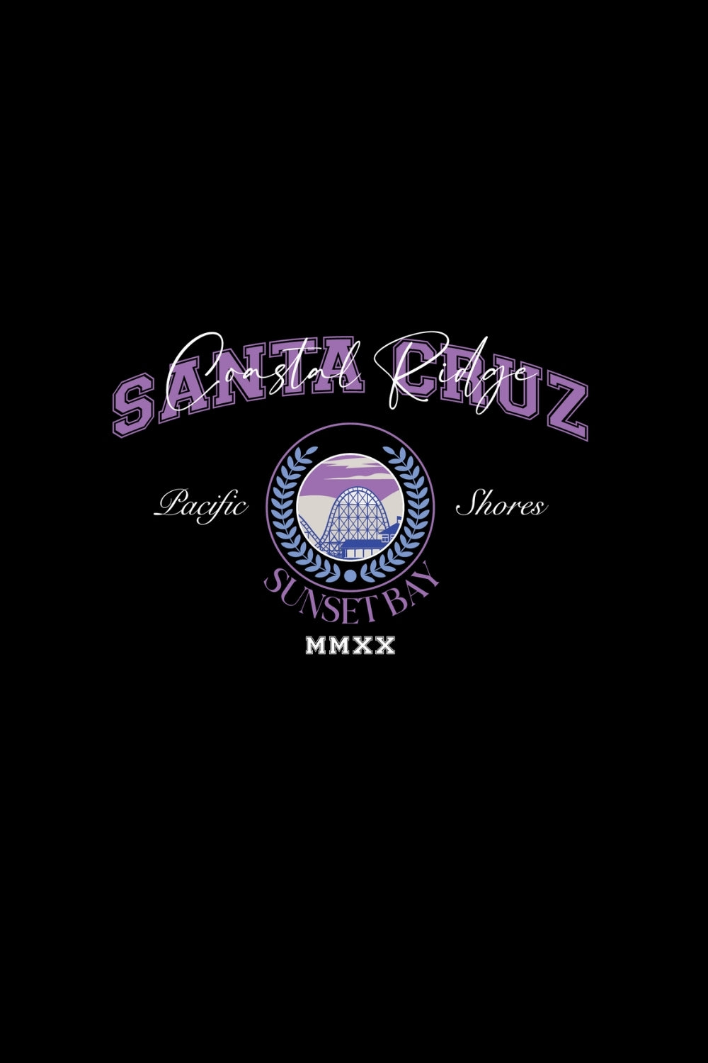 Santa Cruz - Sunset Bay Oversized Fit Women Tee