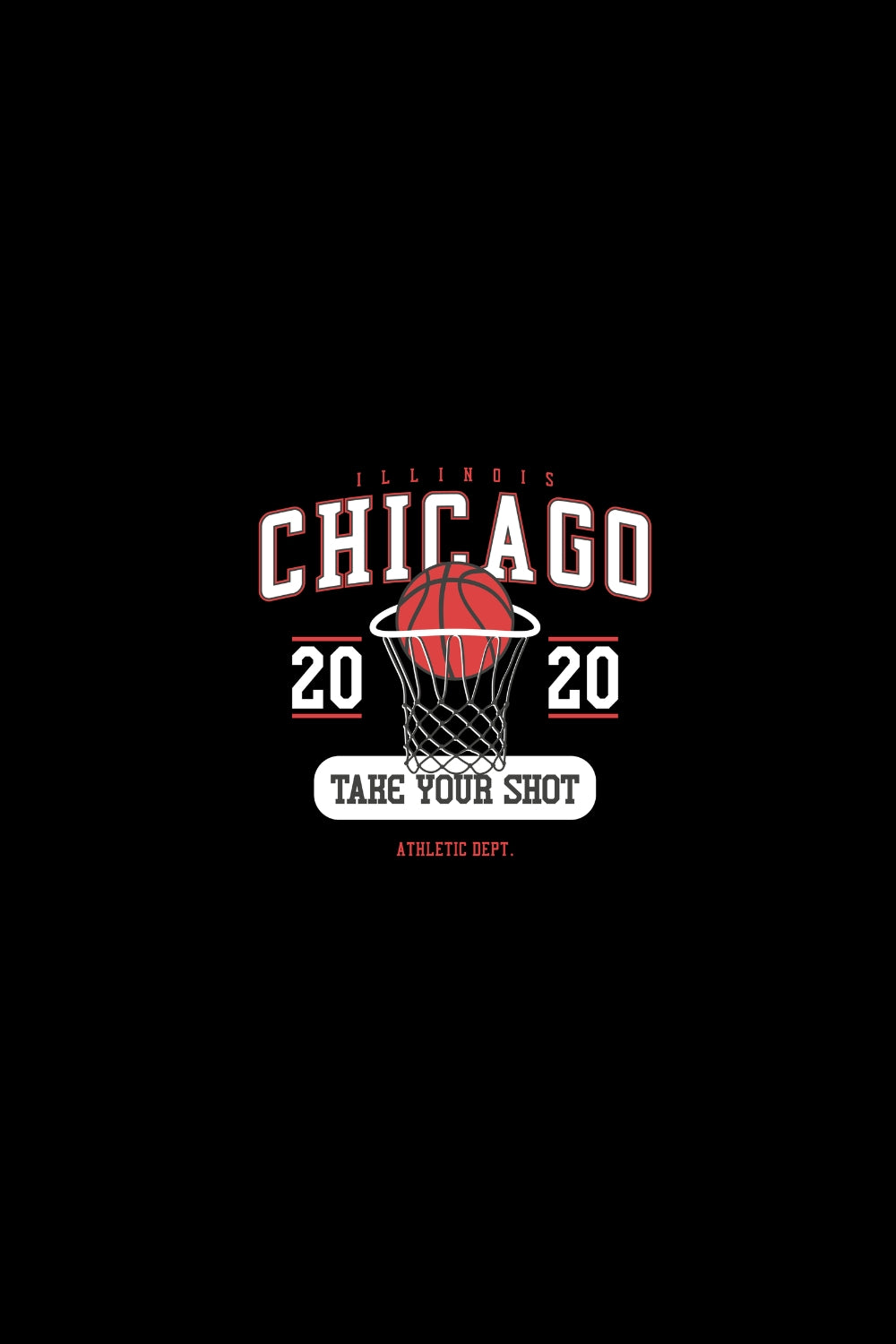 Illinois Chicago - Take Your Shot Classic Fit T-Shirt