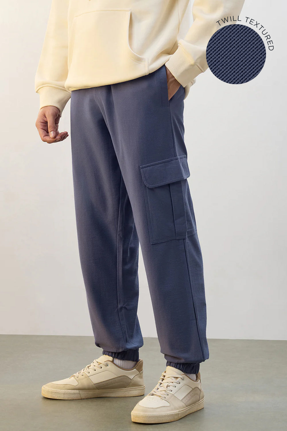 Twill Textured Joggers