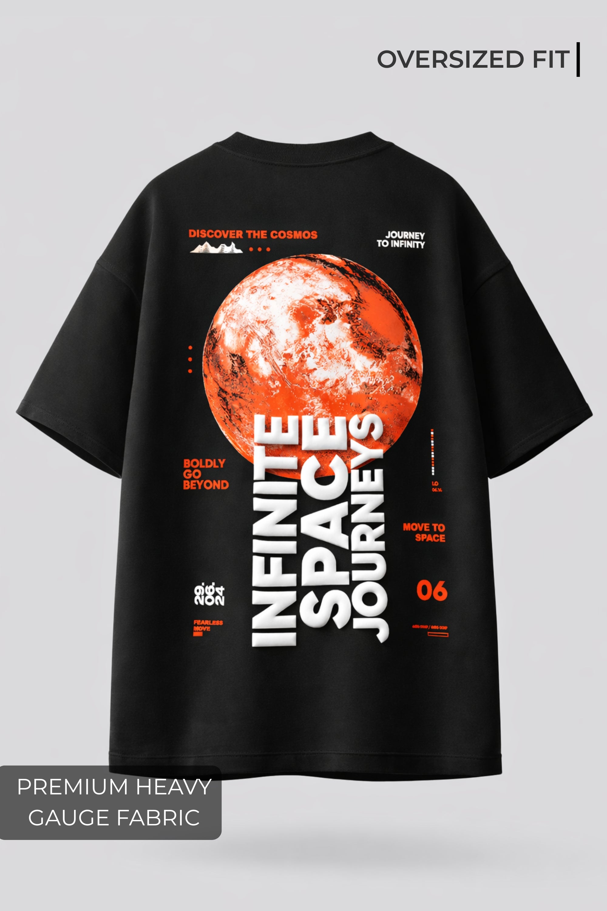 Infinite Space Journeys Oversized T-Shirt
