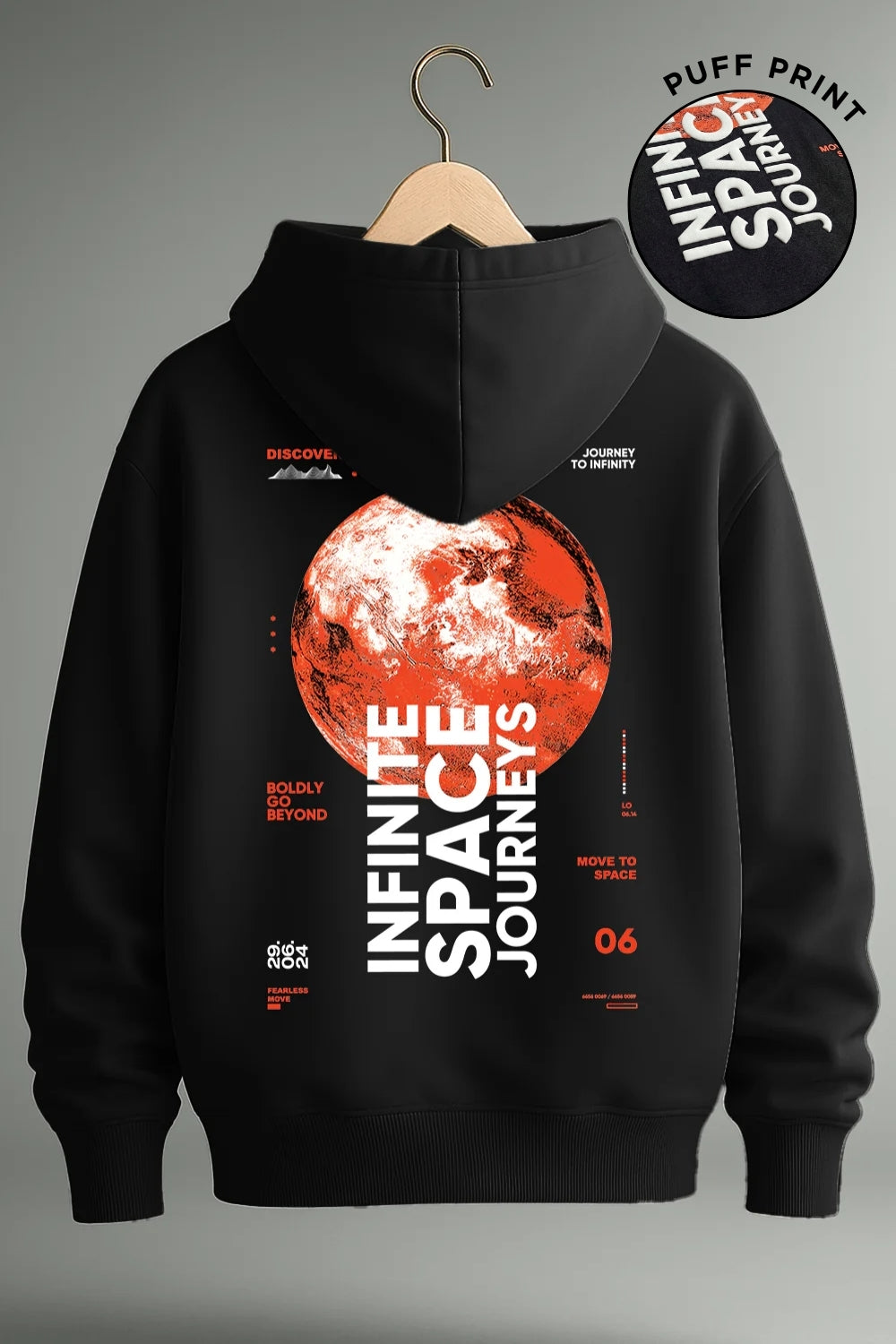 Infinite space Journeys Oversized Hoodie