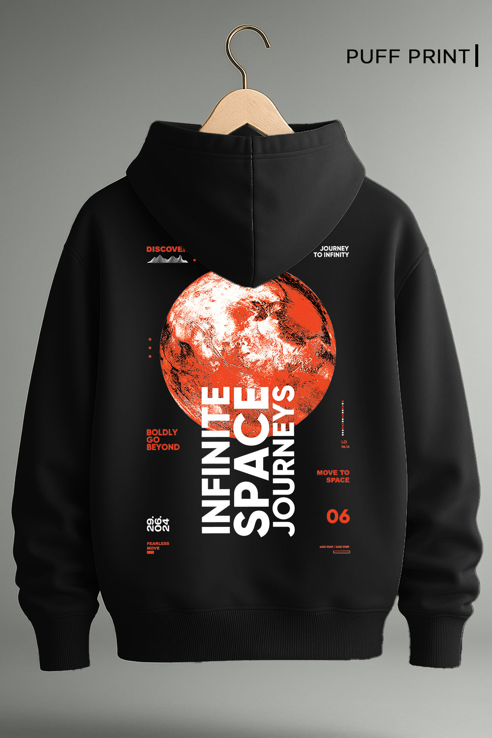 Infinite space Journeys Oversized Hoodie