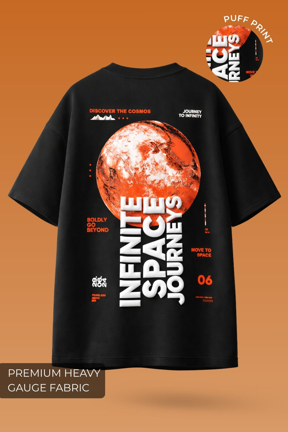 Infinite Space Journeys Oversized T-Shirt