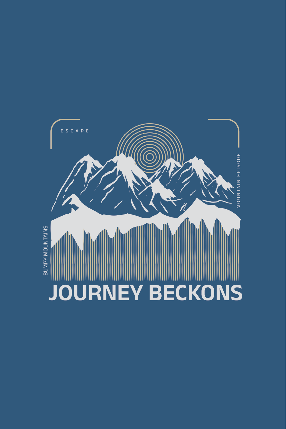 Journey Begins Oversized T-Shirt