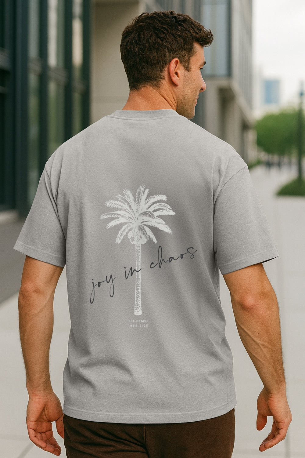 Joy in Chaos Oversized T-Shirt