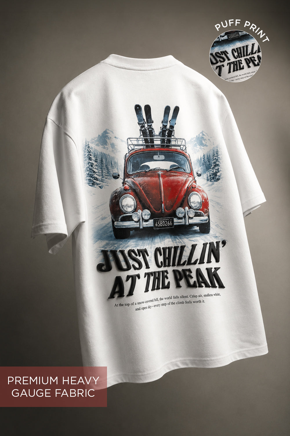 Just Chillin At The Peak Premium T-Shirt
