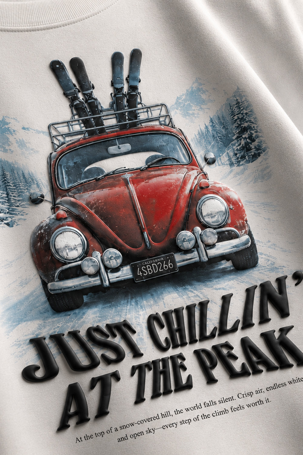 Just Chillin At The Peak Premium T-Shirt