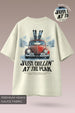 Just Chillin At The Peak Oversized T-Shirt